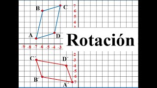 Rotación en el plano. ¿Así de fácil.? Eso y ya?