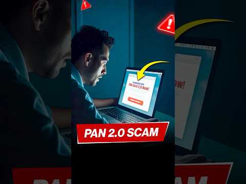 #ScamAlert | PAN Card 2.0 Scam 🚨