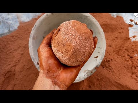 RED DIRT DRY POT CRUMBLING | RELAXING ASMR SOUNDS