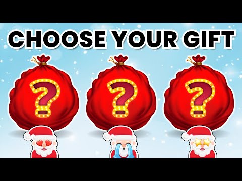 CHOOSE YOUR GIFT 🤩🎁 CHRISTMAS EDITION 🎅 | CHRISTMAS QUIZ 🎄