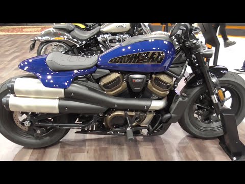 Harley-Davidson SPORT 2023 Sportster™ S bright billiard blue at Osaka Motorcycle Show