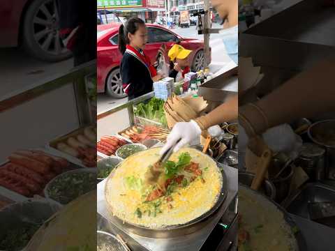 Street food crepe #shorts #food #cooking