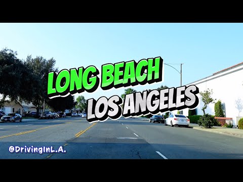 LONG BEACH TO LOS ANGELES | 4K UHD #sunset