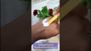 Testing pH level of Organic Harvest Sunscreen #shortsfeed #shorts #ytshorts #youtubeshorts #trending