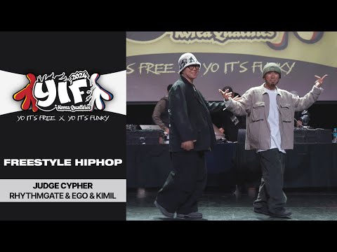 Rhythmgate & Ego & Kimil - Judge Cypher #Hiphop #YIFKoreaQualifiers #YIF2024