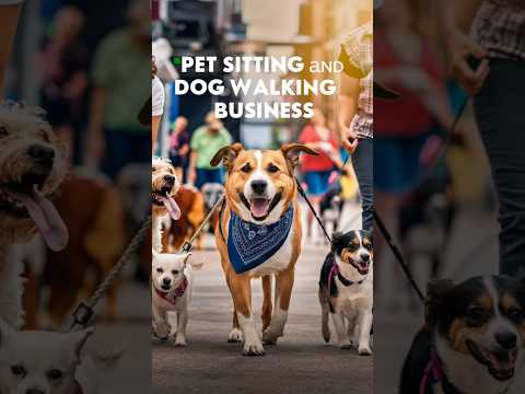 Pet sitting and dog walking business #petsitting #petsitter #dogwalking #studentbusiness