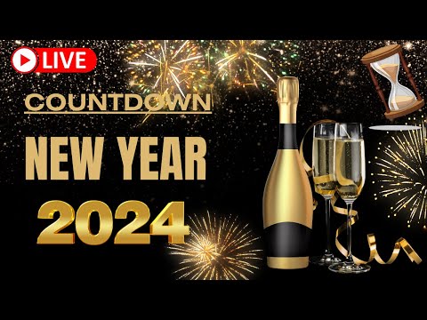 🎉 New Year 2024 Global Countdown LIVE - Kiritimati 🌍🕰️ Join the Global Celebration with Us! 🎊