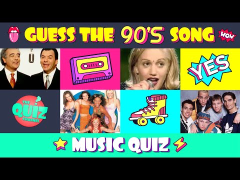 90s Guess the Song Music Quiz (Part 1)