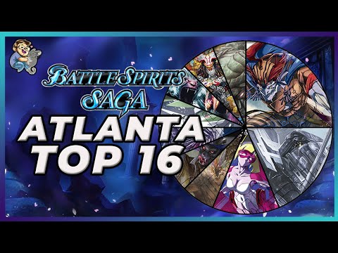 Battle Spirits Saga Grand Open Atlanta Top 16 Deck Lists | BSS03 Aquatic Invaders Meta