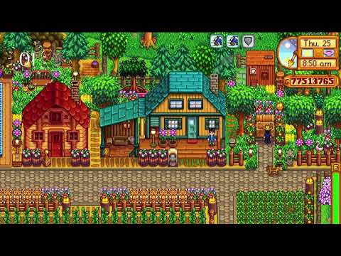 Relaxing video game music ( Stardew Valley video game ) calms your mind to sleep, study to