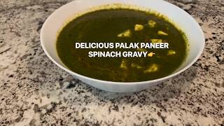 How to make Palak Paneer | Spinach Gravy | Flexible Kitchen