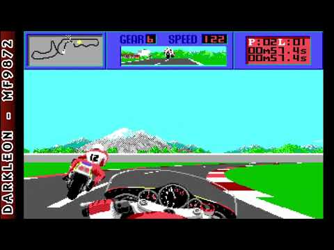 The Cycles - International Grand Prix Racing © 1989 DSI - PC DOS - Gameplay