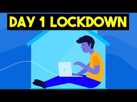 Work From Home - Setup Day 1 Lockdown - Don't Stop Making YouTube Videos