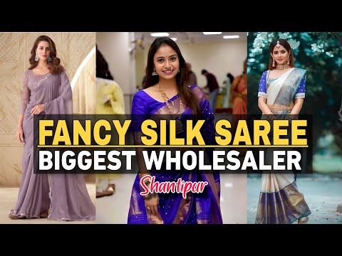 Bishnupuri Silk Saree & Fancy Silk Saree Biggest Wholesaler in Shantipur