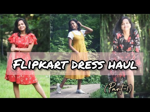 Flipkart Haul(Part-1) ||Party, Casual Affordable Dresses under Rs 500/- only||😍🥰