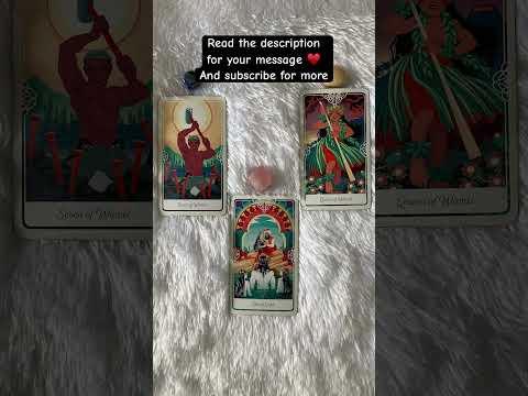 This week’s message for you read the description #tarot #tarrotreader #tarotreading #tarotonline