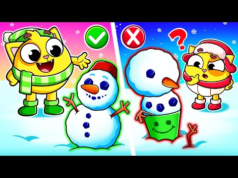 Make a Snowman Song 🎄 ⛄️ Christmas Sharing | Funny Kids Songs 😻🐨🐰🦁 And Nursery Rhymes by Baby Zoo