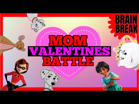 Jump Battles: Your Kid's Favorite Disney Moms! Dance brain break