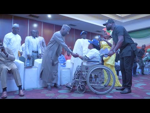 Atiku Abubakar Inaugurates The PDP Presidential Campaign Council For Persons Living Disability