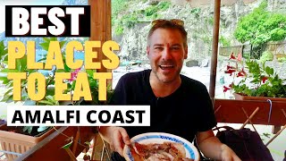 BEST PLACES TO EAT ON THE AMALFI COAST ITALY | Italy Travel Vlog