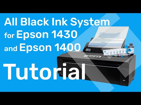 Dmax™ All Black Ink™ System for Epson 1430 - Tutorial