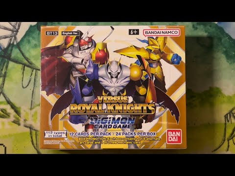 Digimon TCG Versus Royal Knights(BT13) Box Opening!