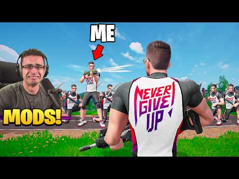 I Griefed Nick Eh 30's Fortnite Custom!