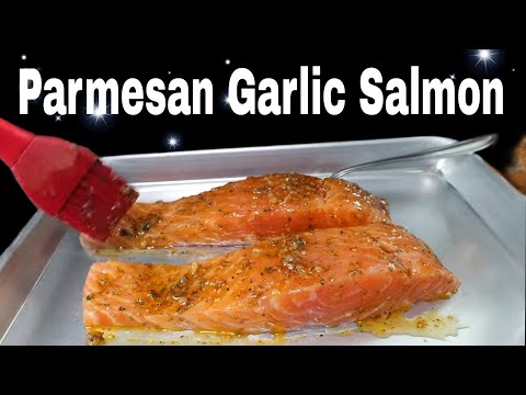 Pan Seared Parmesan Garlic Salmon