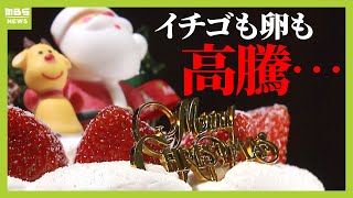 『クリスマスケーキ』も値上がり…平均価格は去年より１４９円アップ　夏の暑さが影響しイチゴが高騰「めちゃくちゃ高い」（2024年12月2日）