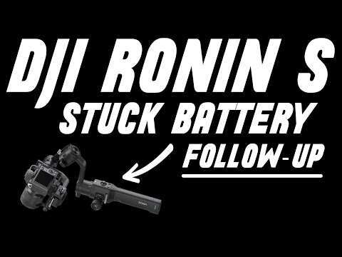 DJI Ronin S Battery Grip Fix - FOLLOW UP VIDEO