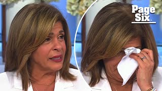 Hoda Kotb breaks down in tears during last ‘Today’ show, brings daughters on set: ‘I’m a mess’