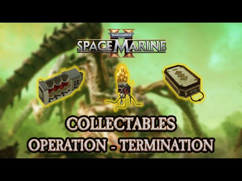 Space Marine 2 - ALL Armoury Data, Gene Seed & Guardian Relic Locations - OPERATION TERMINATION