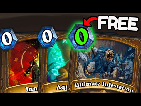 Hearthstone But Every 3rd Spell is FREE