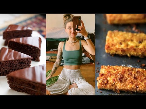 DAY IN THE LIFE | MY ADULT ACNE // TOFU TENDERS + HEALTHY VEGAN DOUBLE FUDGE CAKE!