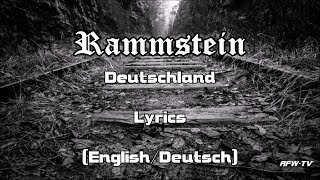 Rammstein - Deutschland (Lyrics[English/Deutsch])