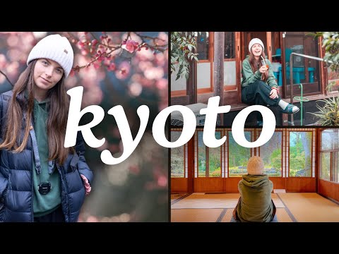 Kyoto vlog 🇯🇵 | Plum blossoms & cafe hopping