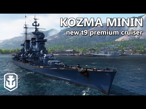 New Tier 9 Premium Cruiser Kozma Minin