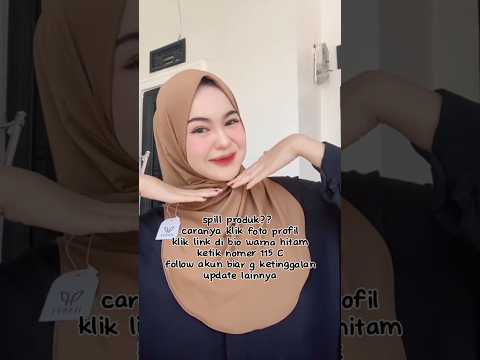 Hijab instan syari, cara beli ikuti di video #hijab #shopeehaul #outfithijabsyari #hijabinstan