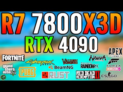 Ryzen 7 7800X3D + RTX 4090 - Best Gaming Combo