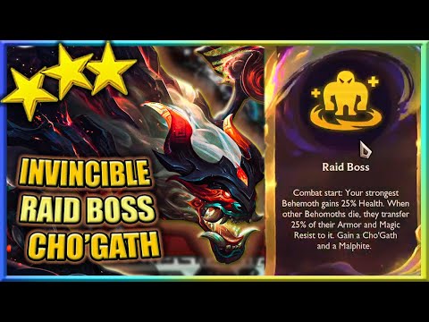 This Set 11 Cho'Gath is the PERFECT Tank - Teamfight Tactics Set 11 Gameplay