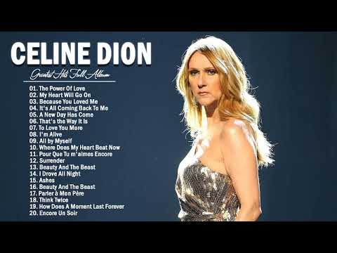 Celine Dion Best Songs 2024 - Greatest Playlist Songs Celine Dion - Best Songs of World Divas