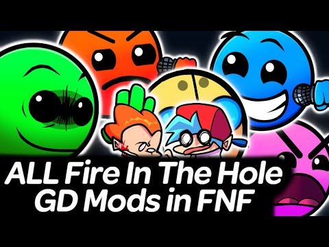 All New Fire In The Hole Mods in FNF Compilation that I found | Friday Night Funkin'