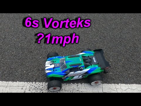 Arrma Vorteks , First Successful 6s run ,