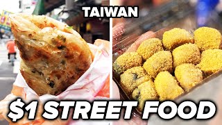 $1 Street Food In Taiwan