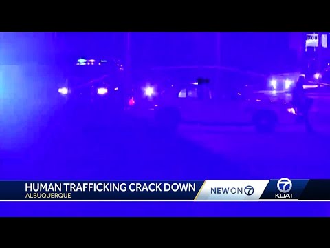 Albuquerque police cracking down on human trafficking