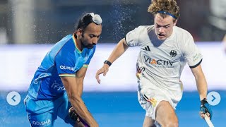 FIH Hockey Pro League 2024-25 Highlights | India vs Germany match 2 | IND vs GER Men Hockey match |