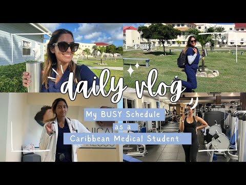 My BUSY Schedule | Day in My Life as a Medical Student | MED4 | Caribbean Medical Student | Antigua