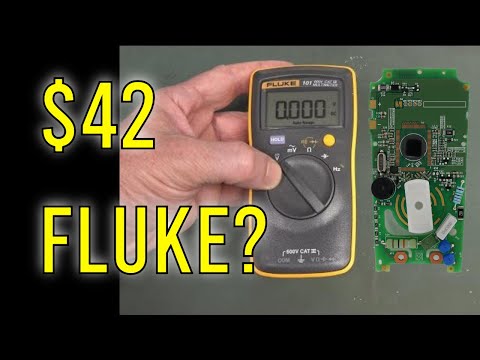 EEVblog 1574 - REVIEW: Is the $42 Fluke 101 Multimeter Any Good?