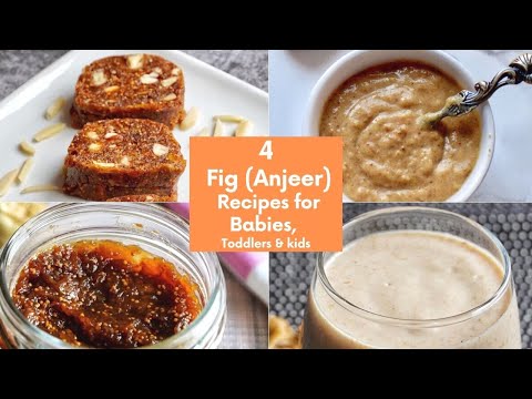 4 Fig/Anjeer/Athipalam Recipes for Babies, Toddlers and Kids | Healthy Immunity foods