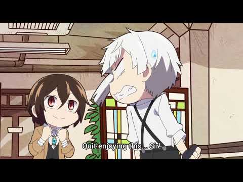 Akutagawa defending Dazai from Atsushi | Bungou Stray Dogs Wan!